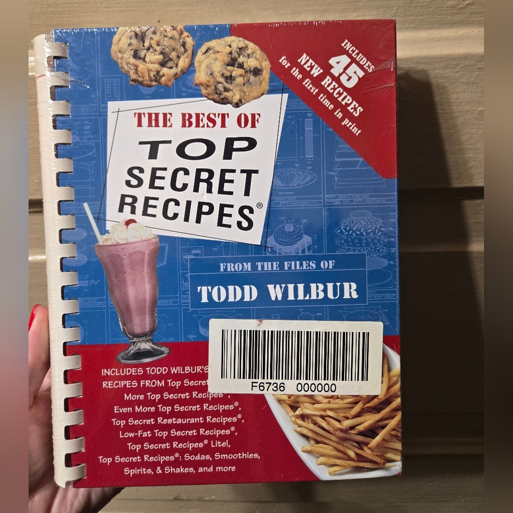 The Best Of Top Secret Recipes From The Files Of Todd Wilbur Recipe Book NIP
